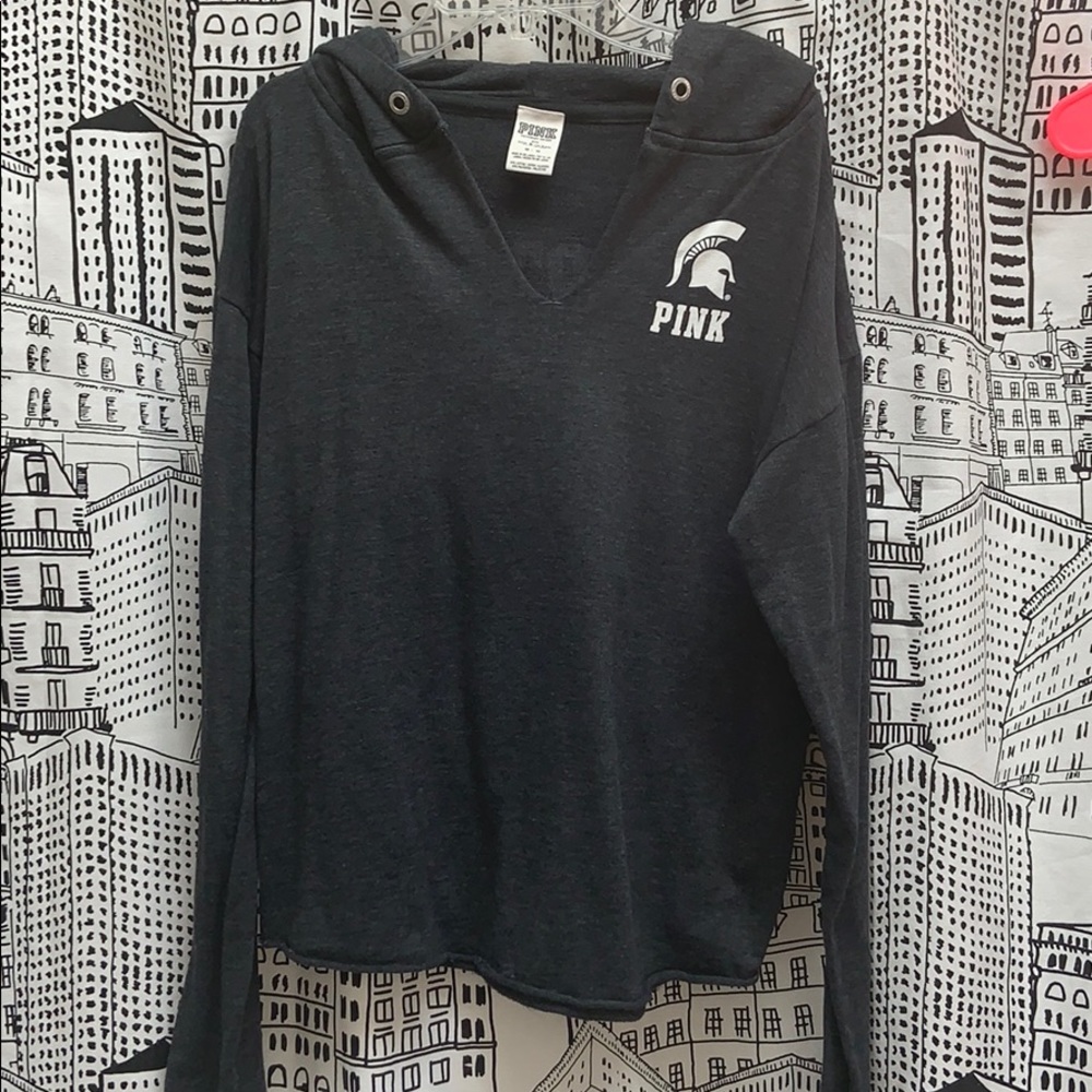 Victoria’s Secret pink Michigan state hoodie